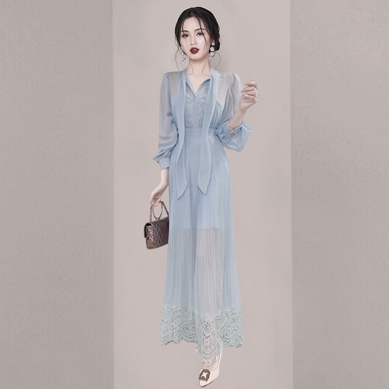 Silk summer dress, 2022 collection Silk summer dress, 2022 collection