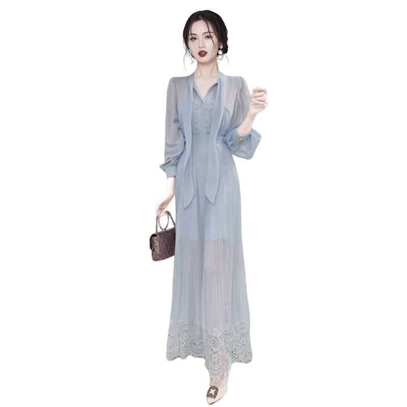 Silk summer dress, 2022 collection Silk summer dress, 2022 collection