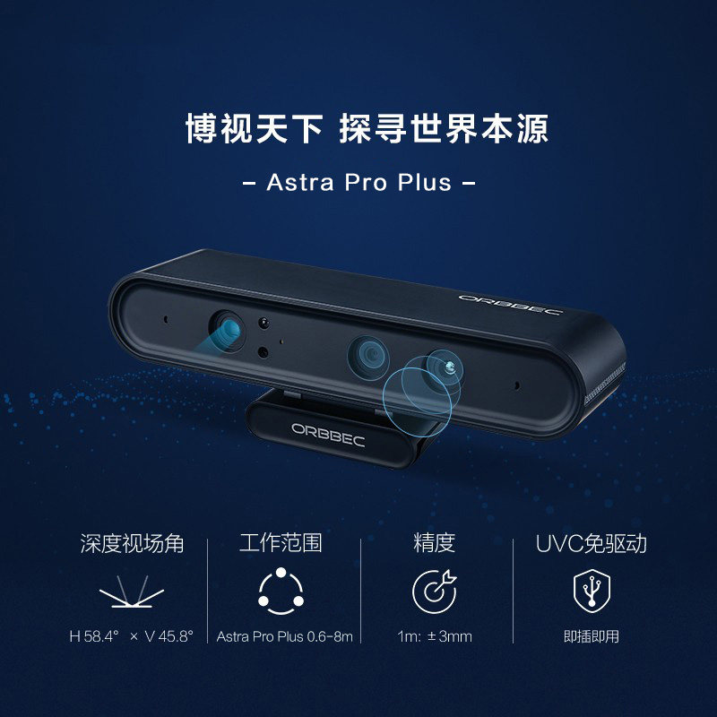 Astra Pro Plus深度相机摄像头:解锁ROS视觉双目SLAM新玩法,Gemini Pro引领3D智能车革命!-智能摄像-淘宝百科网