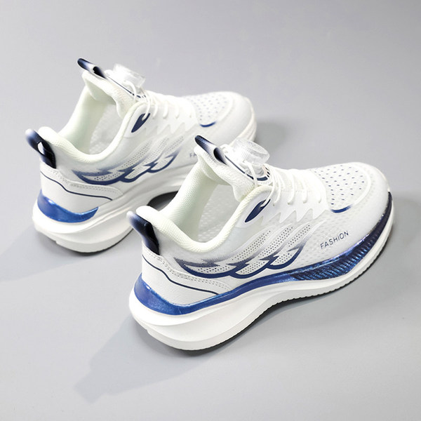 Official Brand Children's Badminton Shoes for Boys, New Autumn Model with Mesh Surface, Suitable for Older Children, Running Sports Shoes for Boys — 4