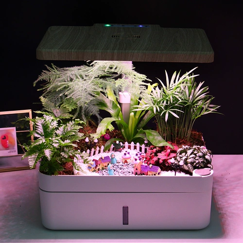 Умный автоматический цветочный горшок для домашнего использования, моторное масло для выращивания растений, оборудование, хорошо впитывает воду