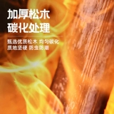 Сад антикоррозивный деревянный забор забора, газон, стена перегородки, маленький забор, декоративный наружный двор на открытом воздухе