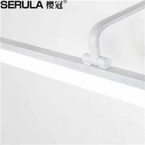 LED mirror headlight without punching American mirror cabinet lamp retro European bronze bathroom mirror lamp Nordic bathroom wall lamp