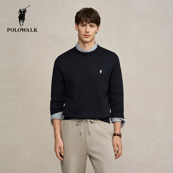 Polowalk new winter velvet crew neck sweater Polowalk new winter velvet crew neck sweater