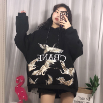 2020 new autumn and winter thickened velvet waitmore sweater female tide ins Korean edition loose bf lazy wind jacket