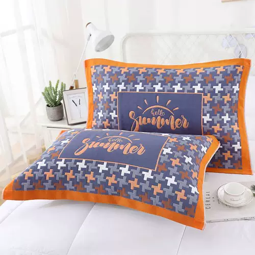 Марлевая темная дышащая подушка для влюбленных, платок, широкая цветовая палитра, увеличенная толщина, впитывает пот и запах