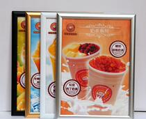 Billboard display board aluminum alloy KT board display stand vertical display board promotional display frame poster stand