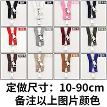 Invisible special adult big bag repair pull head tooth accessories widened two ends zipped gilded leather coat chain jacket