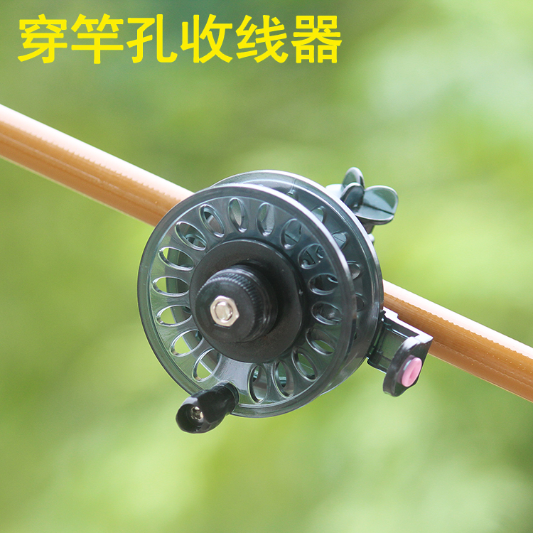 Hand rod set rod take-up device fishing line wheel rock rod wheel bearing non-far cast fishing wheel release force regulator fishing pulley