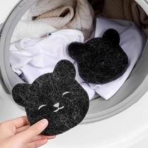 Washing machine hair stick artifact to absorb pet hair and cat hair cleaner household lint removal drum washing machine hair filter