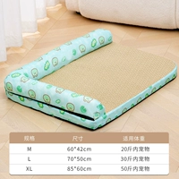 Зеленый двусторонний съёмный коврик, увеличенная толщина