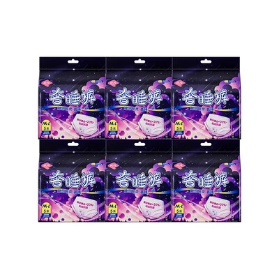 【爆款】软风研究社奢睡裤安心经期防侧漏安睡裤型卫生巾大码30条