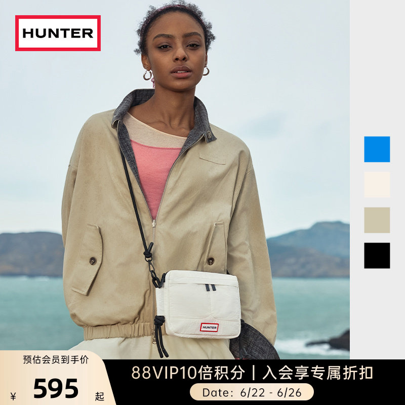 Hunter2026 Spring and Summer New Tear-Resistant Crossbody Square Bag Lightweight Casual Shoulder Bag Outdoor Commuting Crossbody Bag
