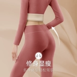 Бархатное приятное телу утепленное кашемировое термобелье, зимний лонгслив, облегающий крой