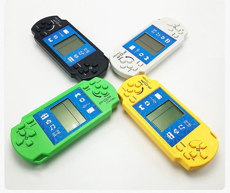 Tetris game console cầm tay psp sáng cổ điển hoài cổ trẻ em của đồ chơi giáo dục giải phóng mặt bằng máy chơi game sup 400