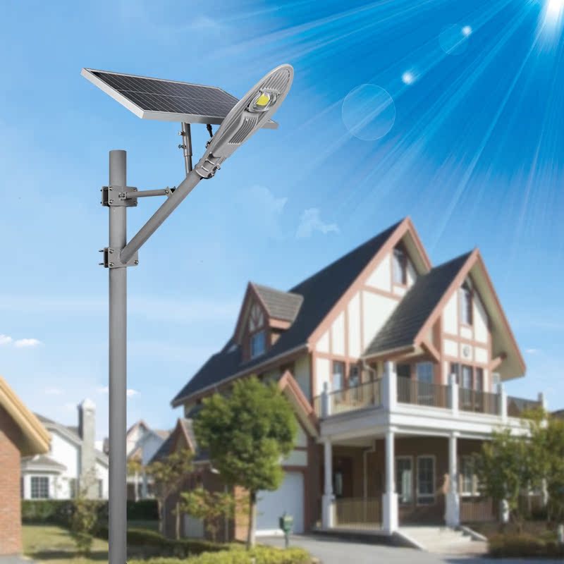 Imperialist Solar Street Lamp Outdoor LED Courtyard Lamp Super Bright Waterproof Home New Countryside Lighting Human Induction Lamp