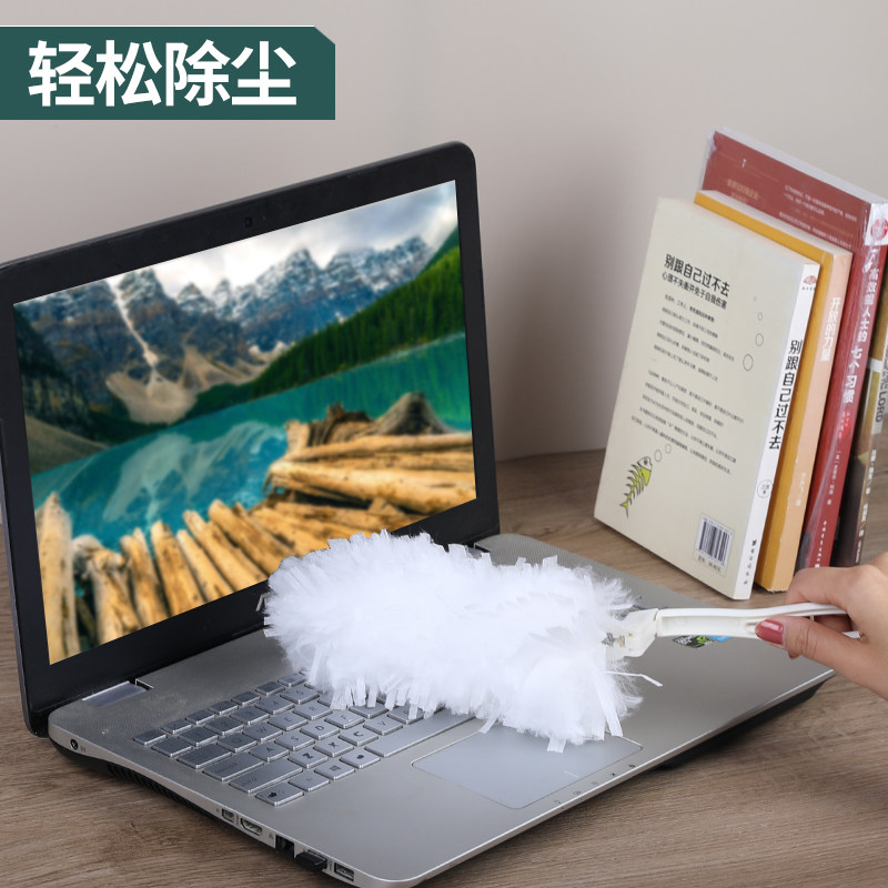 Electrostatic precipitator duster household one-time large cleaning adsorption dust-removing dust-sweeping artifact chicken feather duster cleaning tool