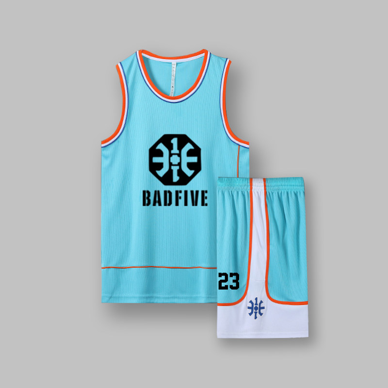 Basketball suit men's jersey custom basketball suit sports basketball vest for students training team suit female