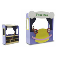 Автобус, марионетка, игровой домик, 120×40×140см