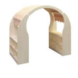 Книжная полка для детского сада из натурального дерева, диван, чтение, книжный шкаф, детское кресло, деревянная игрушка, игровой домик