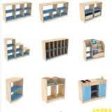 Деревянная игрушка для детского сада из натурального дерева, раскраска, книжная полка, ранец