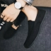2019 giày vải lanh mới giày lười nam giày thoáng khí giày nam mùa hè một đôi giày thủy triều giày hoang dã giày thấp - Giày thấp shop giày thể thao Giày thấp