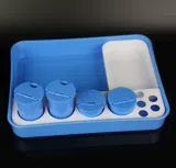 Медицинское лекарственное лекарственное средство диск ABS Операция по хирургии из нержавеющей стали. Дезинфекция лотка пластиковая пластинка антиадинодиновой антиадиновой жидкость набор дисков