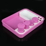 Медицинское лекарственное лекарственное средство диск ABS Операция по хирургии из нержавеющей стали. Дезинфекция лотка пластиковая пластинка антиадинодиновой антиадиновой жидкость набор дисков