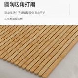 Бамбуковая жесткая кровать, доска, грыжа поясничного диска, жесткий матрас, специальный складной коврик из цельного дерева, напряжение поясничных мышц, защита сна, поясничный отдел позвоночника