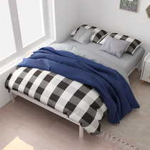 Bed - free head iron bed 1 m single - person economy bedroom 1 35 modern minimalist Nordic metal iron bed