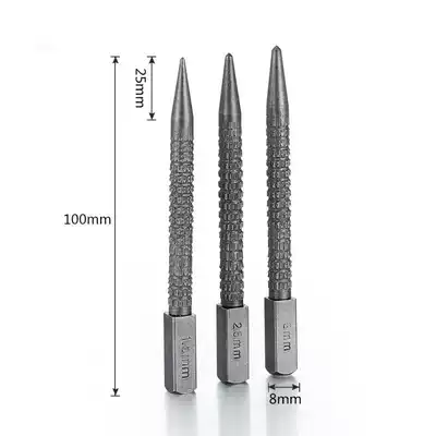 Nail punch center Cone punch Needle tip Punch Sample punch Scribing Punch positioning Punch Drilling pointing device Punch head slotted scribing