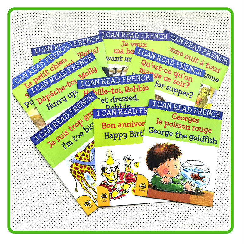 Little Daren click to read English and French I Can Read French Spanish Spanish bilingual graded picture book