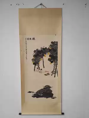 The collection of calligraphy and painting-like Li Keran animals senior feet zhong tang hua hand painting painters fine 101739T