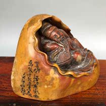 Antique Collection Collection collection seal carving Shoushan Tianhuang original Stone character story seal Z