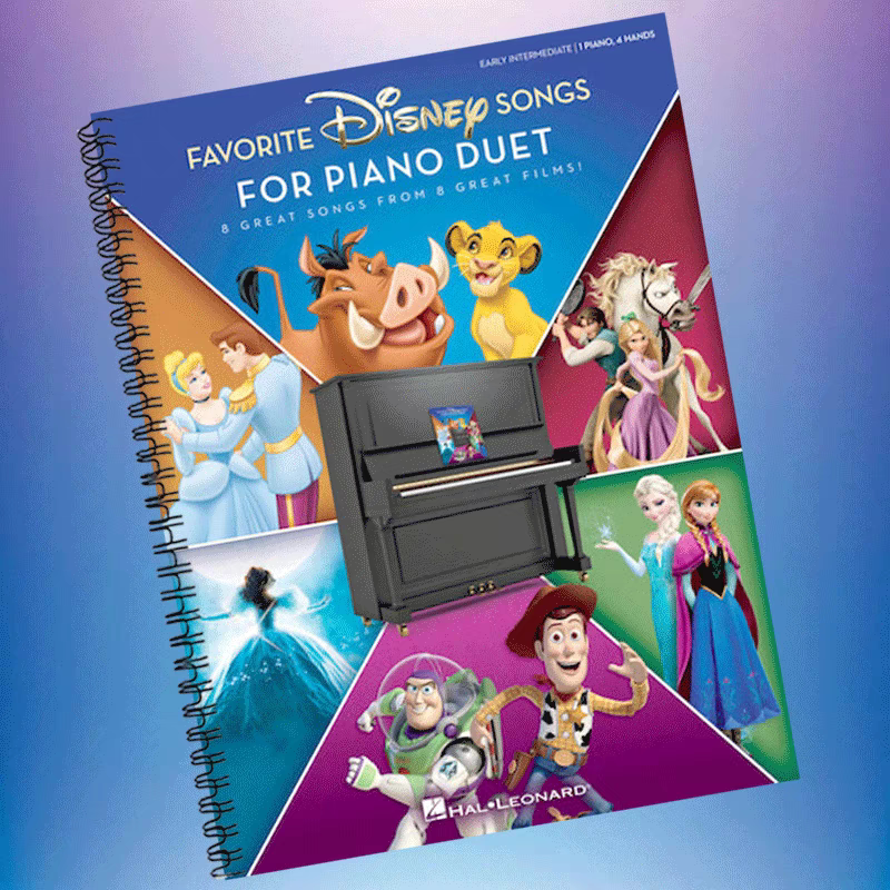 Disney Duo Disney Piano Duet for Four Hands Beginner-Intermediate Level