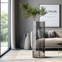 Monstera vase glass transparent culture vessel floor-standing large extra-large extra-large high model high tube super high