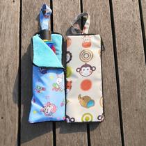Cute cartoon waterproof umbrella cover storage bag umbrella bag microfiber terry cloth umbrella bag 28cm38cm