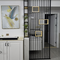 Iron Art Screen Partition Nordic Minimalist Modern Hollowed-out Industrial Wind Living Room Genguan Office Shelf Customization