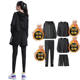 Velvet fitness clothes for women, quick-drying, large size yoga winter sports suit, winter morning running basketball jacket, running clothing room