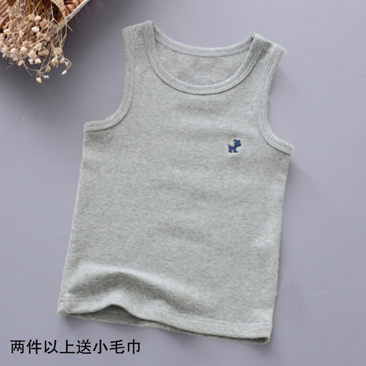 bông trẻ em vest cô gái mùa hè nam ăn mặc baby baby vest nhỏ mùa xuân và mùa thu đồ lót làm việc từ áo sơ mi dưới.