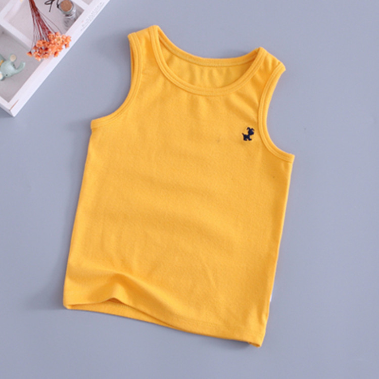 bông trẻ em vest cô gái mùa hè nam ăn mặc baby baby vest nhỏ mùa xuân và mùa thu đồ lót làm việc từ áo sơ mi dưới.