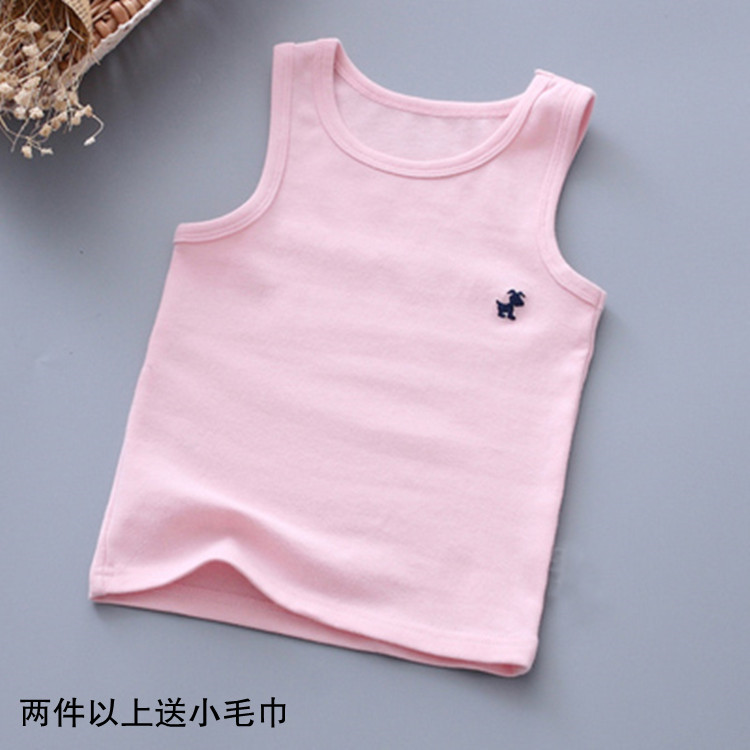 bông trẻ em vest cô gái mùa hè nam ăn mặc baby baby vest nhỏ mùa xuân và mùa thu đồ lót làm việc từ áo sơ mi dưới.