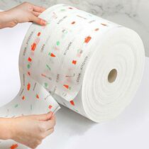 100 slices disposable sloth rub kitchen not stained with oil paper suction oil paper dishwashing cloth water-absorbent degreaves