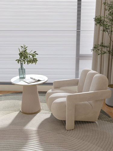 殊尤 Кремовый дизайнерский современный и минималистичный диван для отдыха