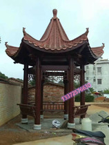 Aluminum Wood Chinese components aluminum alloy beauty by cornice rafters hanging antique building park temple pavilion