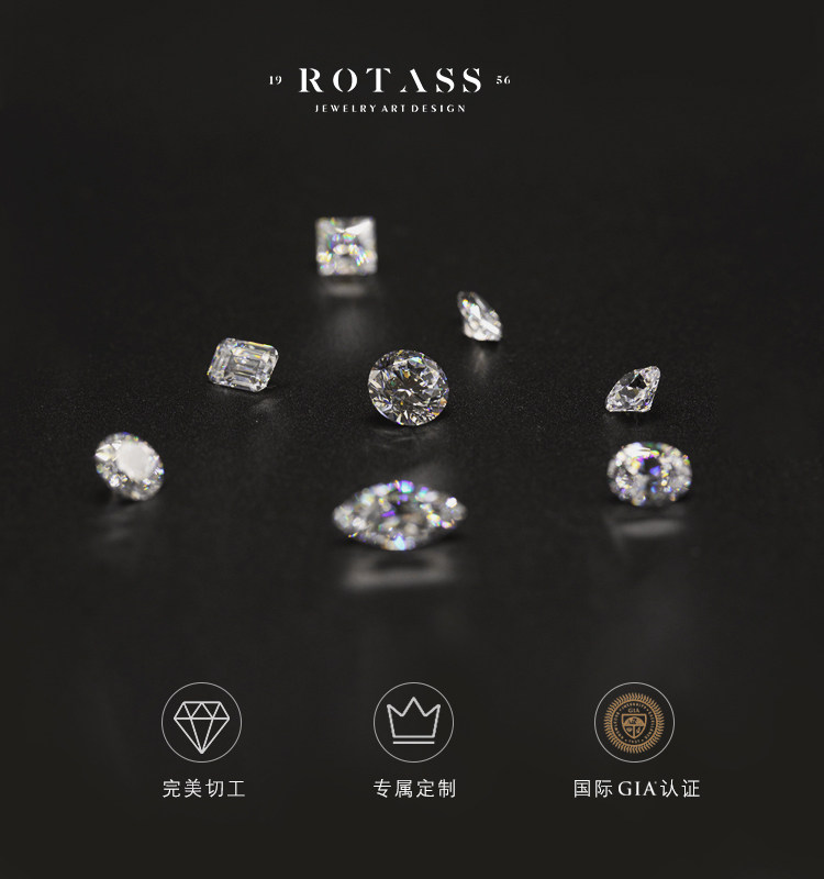诺塔思 ROTASS 5克拉GIA钻石 定制钻戒 图1