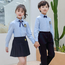 Primary and secondary school students chorus costumes childrens school uniforms British style kindergarten uniforms suits mens and womens recitation class clothes