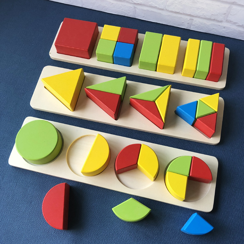 Monsoon Infant Color Classification Geometric Score Cognitive Shape Pairing Enlightenment Puzzle Toy Early Education Board Intellect