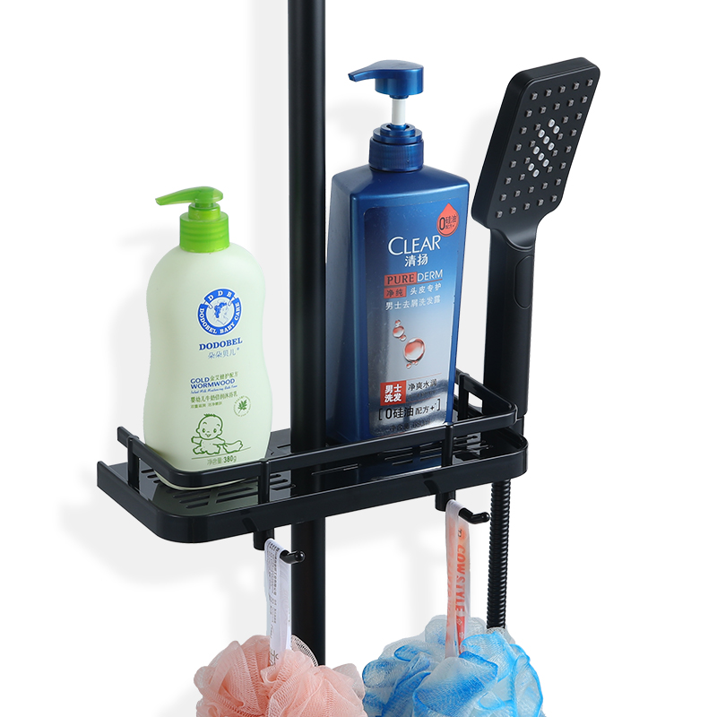Shower Shower Shelf Shower shower Shower Bath bath-free Lift Rod Bath deluge Makeup Room Containing Basket