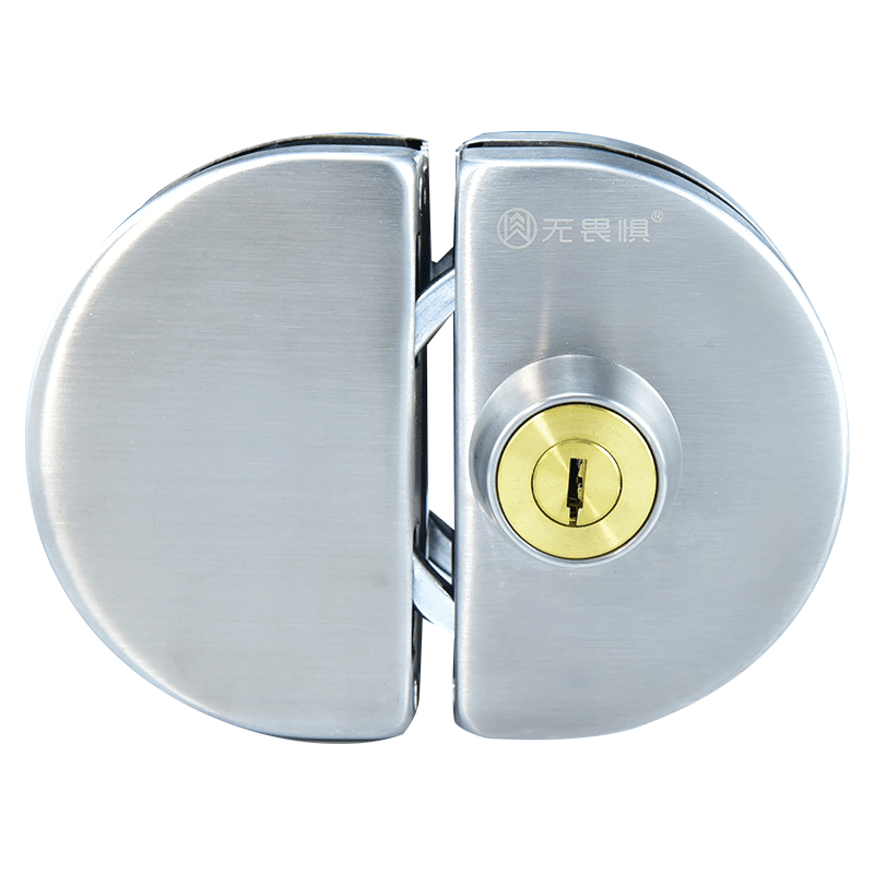 Fearless Glass Door Lock 304 Stainless Steel